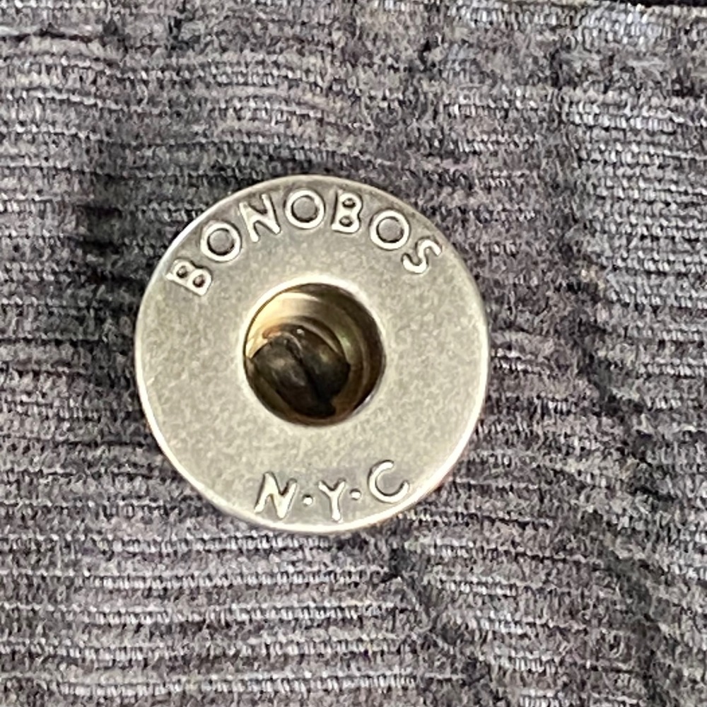 Bonobos Mens Corduroy Pants 30x32 Gray Slim Fit French Corduroy Casual Trousers - Picture 9 of 15